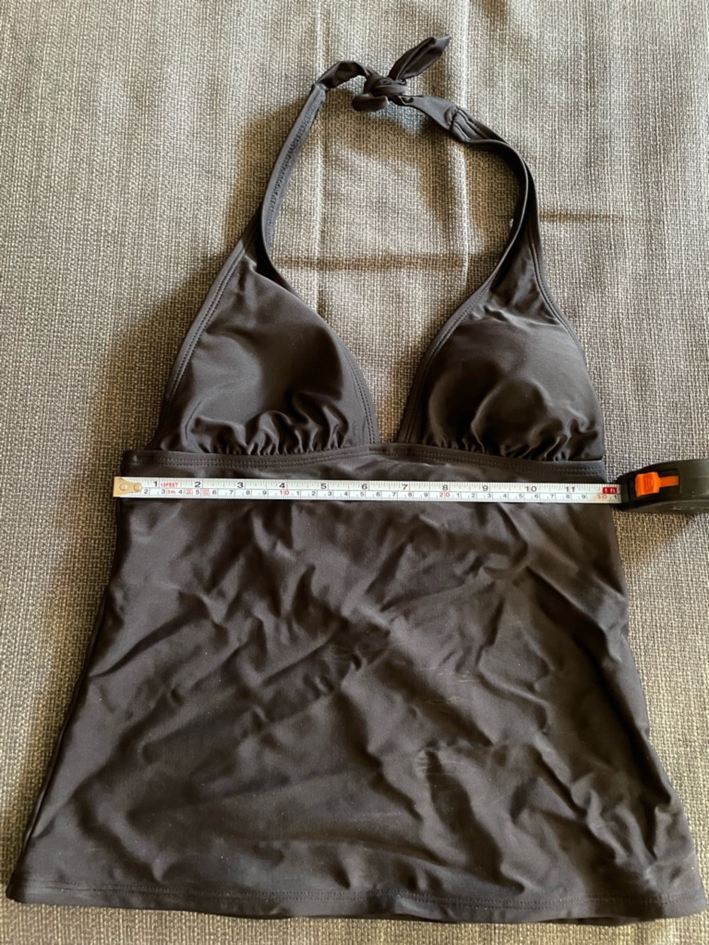 Size XS Halter Neck Tankini Swimsuit Top